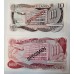 IRELAND 1978 . ONE 1 - ONE HUNDRED 100 POUNDS BANKNOTES . SPECIMEN